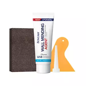Spackle Wall Repair Kit,Drywall Repair Kit,Wall Mending Agent Putty with Scraper - Picture 1 of 12