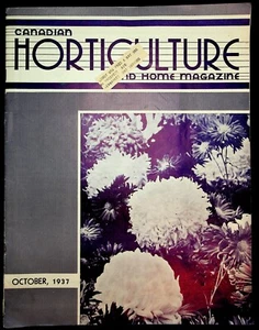 1937 October Canadian Horticulture and Home Magazine Gardening Advertisements - Bild 1 von 12