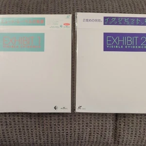 2 LASERDISC LOT. EXHIBIT 1 & 2 Visible Evidence DEPECHE MODE, NICK CAVE JAPAN - Imagen 1 de 5