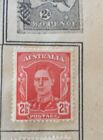 Australia pre-decimal mint stamp King George VI 1942 2.5d