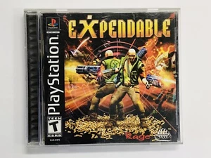 Expendable (Sony PlayStation 1) PS1, With Manual FREE SHIPPING (G) - Picture 1 of 5