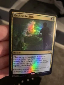 MTG Rushed Rebirth Strixhaven: School of Mages 228/275 Foil Rare - Picture 1 of 10