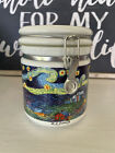 Chaleur Ceramic kitchen canister The Masters Collection Van Gough’s Starry Night