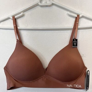 Nautica Intim BH 36B Mauve Bügelfrei Glatte Oberfläche BR - Bild 1 von 6