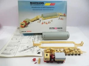 1:87 Kibri 10570 MAN transporte pesado Baumann puente caldera #5235 - Imagen 1 de 3