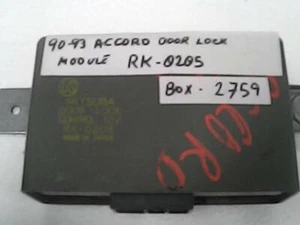 90-91-92-93 MÓDULO DE BLOQUEO DE PUERTA HONDA ACCORD #RK-0205< PIEZA DE PARTIDO (CAJA-2759)) - Imagen 1 de 3