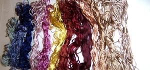 LOT Antique/1900 "Society Silk" Floss 6-strand dividable 13 colors 10 yd. skeins - Picture 1 of 7
