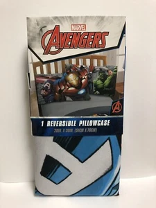 Marvel's Avengers Standard 20"x30" Reversible Pillowcase NEW! - Picture 1 of 2