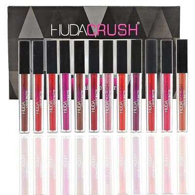 Sh.Huda HUDACRUSH Beauty Matte Finish, Combo Set for Women - 12Pcs free shipping - Image 1 of 3