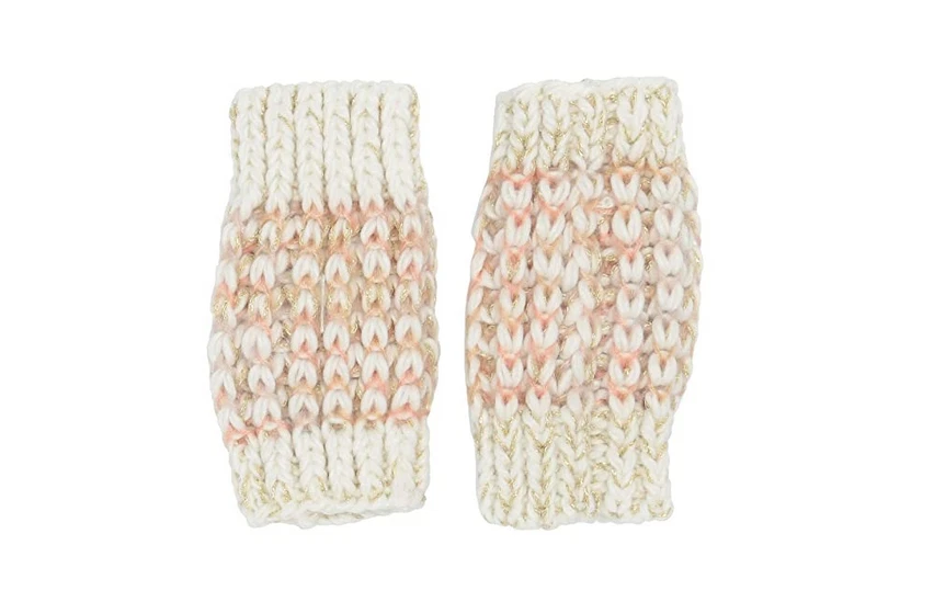 San Diego Hat Company Women Fingerless Gloves Ivory One Size 8931 - Image 1 of 1