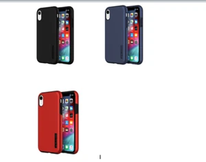 Incipio Black DualPro Rubberized Hybrid Case Apple iPhone XR and XS Max - Picture 1 of 13