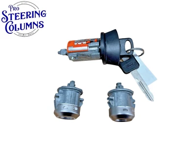 Ford OEM Genuine 98-07 F-250 F-350 Ignition Lock Cylinder Set ILS200 - Image 1 of 4