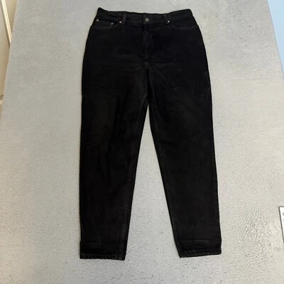 Levis 550 Jeans Womens Size 18 W Black Made In USA - Image 1 of 4