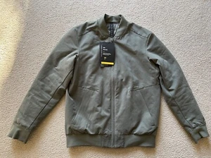 Giacca Reversibile Lululemon Switch Over Bomber Cappotto Grigio Salvia GRSG Taglia XS Nuova - Foto 1 di 20