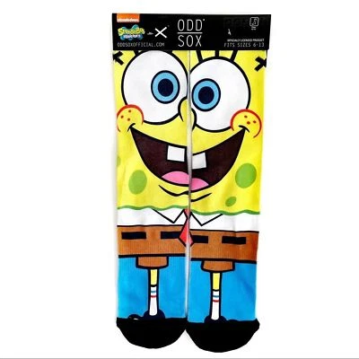 Pantalones Cuadrados Bob Esponja Medias Extrañas Calcetines Hombres Mujeres Nickelodeon Novedad Regalo Foto 1 de 4