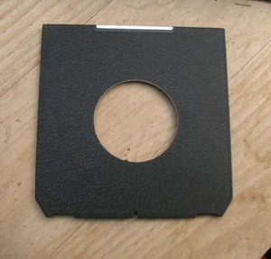 pattern wista linhof fit Lens board copal 1 centre hole Horseman badge - Picture 1 of 3