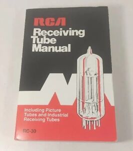 RCA Technical Manual Fits Receiving Tube Technical Series RC-30 - 1975