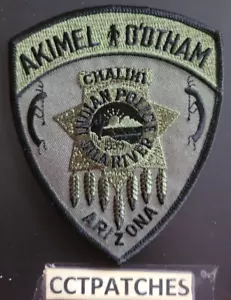 AKIMEL O'OTHAM, ARIZONA INDIAN POLICE SUBDUED SHOULDER PATCH AZ - Picture 1 of 2