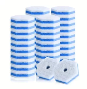 20 Blue Counts Wand Refills,Disposable Toilet Brush Heads Compatible With Clorox - Picture 1 of 5