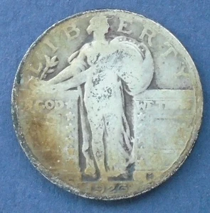 1926 Standing Liberty Quarter, Very Good, toned - Picture 1 of 2