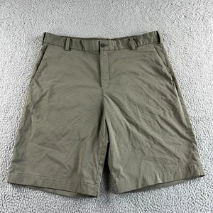 Pantaloncini Nike Uomo 35 Verde Righe Chino Golf Dri-Fit Tour Performance Elasticizzati - Foto 1 di 9