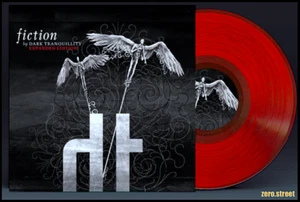 DARK TRANQUILLITY Fiction LP on RED VINYL New UNPLAYED w/ BONUS 7" - Picture 1 of 3