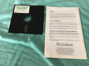 Swift Desktop Publishing Diskette for 64/128 Commadore - Picture 1 of 6