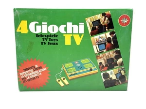 VINTAGE PONG KONSOLE REEL TV GAME 4 SPIELE TV NEU IN BOX # FS - Bild 1 von 4