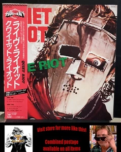 Quiet Riot – Live Riot - Japan 1st press (1984) - Picture 1 of 2