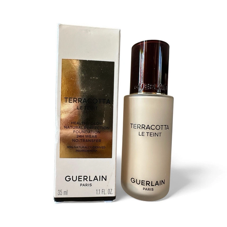 Guerlain Terracotta Le Teint Foundation - Full Size 1.1 oz - 2W WARM - BNIB - Image 1 of 1