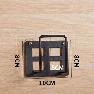 Wall Mounted Router Holder WiFi Storage Bracket Easy To Install Non Drilling - Afbeelding 1 van 16