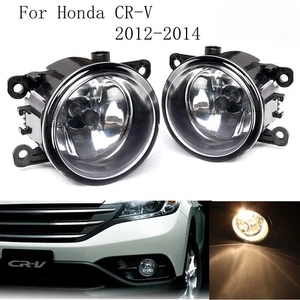 New Pair Of Clear Lens Bumper Fog Light Lamp RH LH For Honda CRV CR-V 2012-2014 - Picture 1 of 4