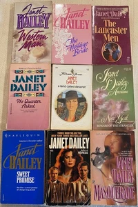 BIG Lot (9) JANET DAILEY Western Romance Books WESTERN MAN SWEET PROMISE Heiress - Bild 1 von 2