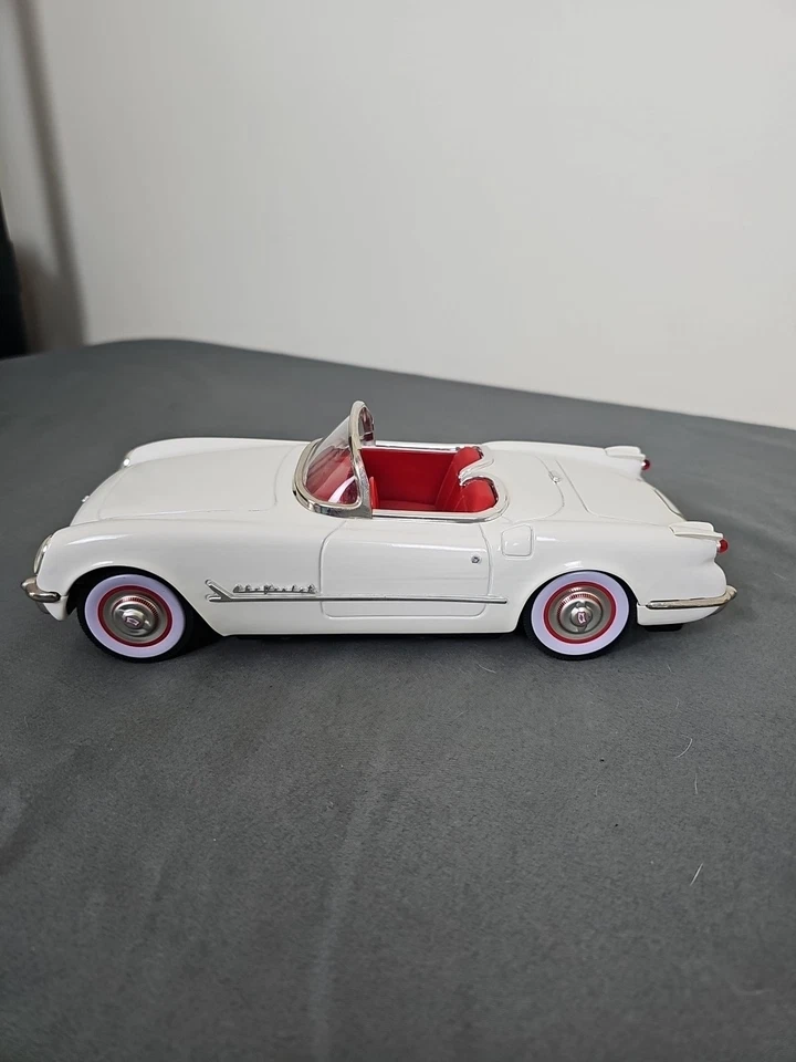Vintage Anos 50 Fifties Co. Corvette Conversível Branco Feito no Japão Unidade de Fricção - Imagem 1 de 4