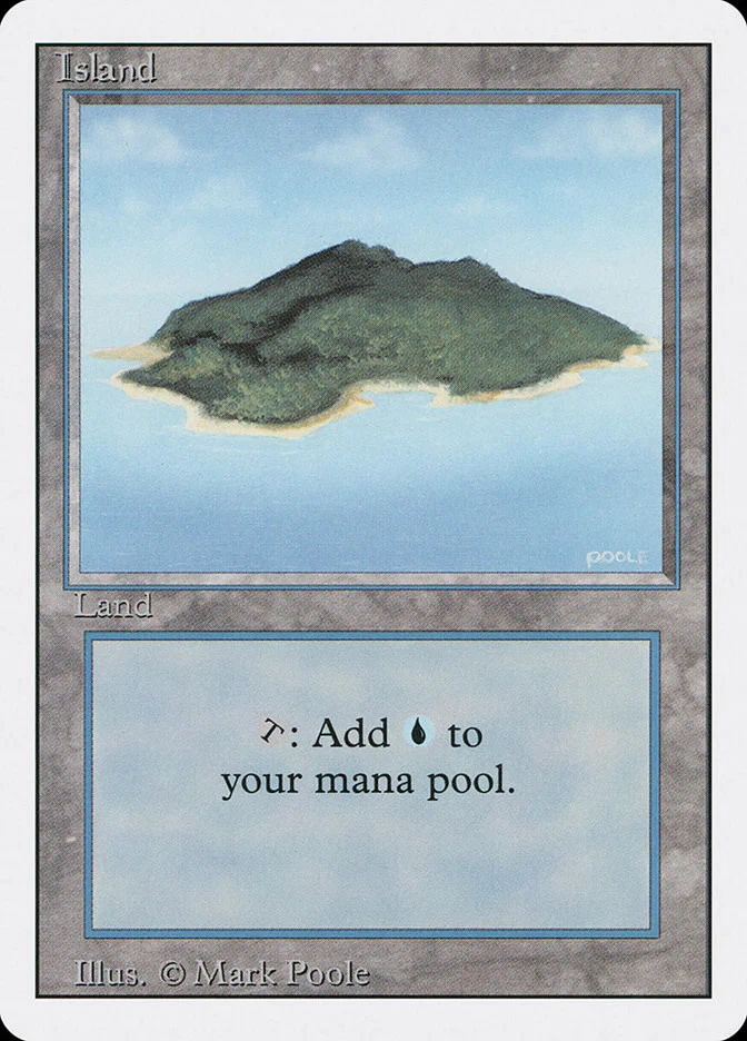 Island (Blue Sky) [Revised Edition] Heavily Played - Image 1 of 1