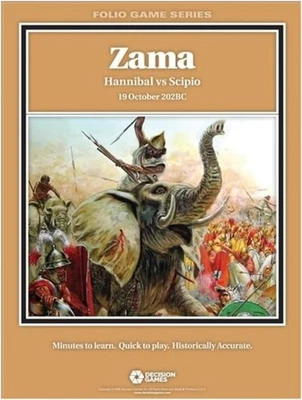 Decision Games Folio Game Series: Zama, Hannibal vs Scipio, 202BC 1639 - Image 1 of 3
