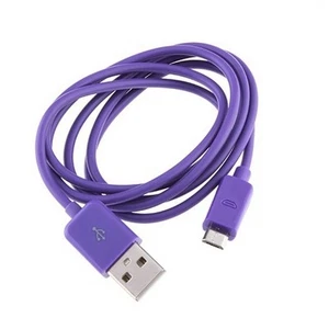 Cavo Dati Ricarica Microusb 0.90 Metri Viola Per Samsung Galaxy Note 8.0 N5100 - Foto 1 di 5