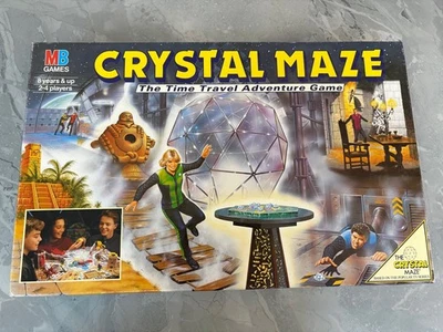 MB Games Crystal Maze Board Game 1991 Complete Great Condition - Image 1 of 4