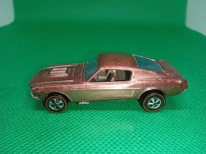 VINTAGE HOT WHEELS REDLINE 1968 CUSTOM MUSTANG "COPPER " mit Camel Interieur  - Bild 1 von 11