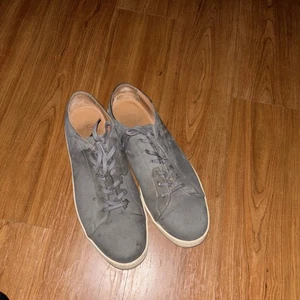 George Cleverley Leather Sneakers Size 12 Made In England - Picture 1 of 6