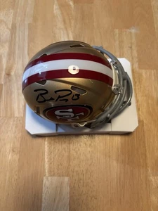 Brock Purdy SIGNED AUTOGRAPHED 49ERS MINI HELMET FANATICS COA - Picture 1 of 3