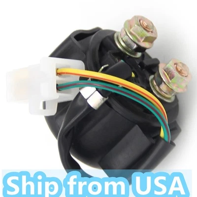 For Yamaha Starter Relay Solenoid Switch XV535 Virago 87-01 XV500 83-98 XV400 91 Foto 1 de 4