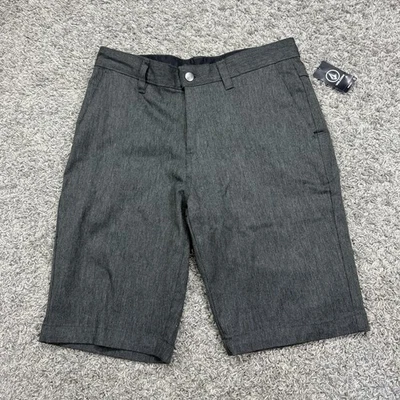 Volcom Shorts Mens 30 Gray V Monty Modern Fit Bermuda Stretch Cotton Chino  - Image 1 of 4