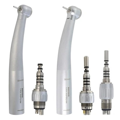 BEING High Speed Dental Handpiece Fiber Optic Air Turbine KaVo Coupler 4 6 Hole - Image 1 of 4