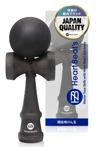 Competition Kendama Mystical Monochrome All Black Heart Beat’s - Picture 1 of 9