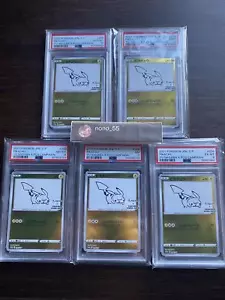 PSA 10 9 8 7 6 Pokemon Yu Nagaba pikacyu Promo 5p Continuous numbers in a sense - Picture 1 of 7