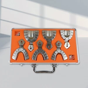 Full Set Removable Segments Stainless Steel Dental Implant Impression Tray L/M/S - Picture 1 of 4