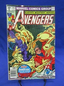 Fumetto Vintage 1981 Marvel The Avengers Gennaio Vol 1 # 203 The Crawlers - Foto 1 di 12