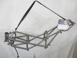 TELAIO CON TARGA E DOCUMENTI DUCATI MONSTER S4 SENNA 2001 - 2002 0024165 FRAME W - Foto 1 di 4