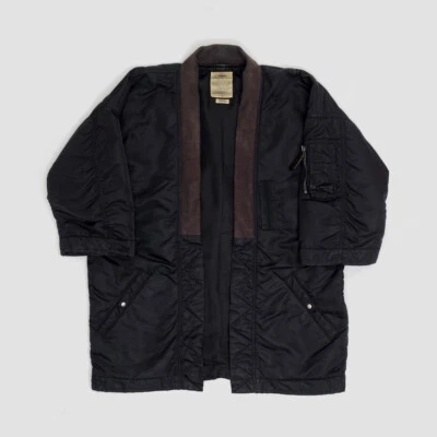Visvim fall winter 2018 Sanjuro Kimono Down Jacket Size 3 Rare Archive MA-1 - Image 1 of 4